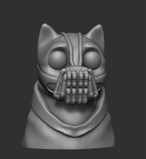 Free Stl File Cat Bane 🐱 ・template To Download And 3d Print・cults