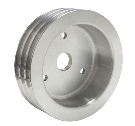 Proline Crankshaft Pulley Triple Groove Machined Aluminum Big