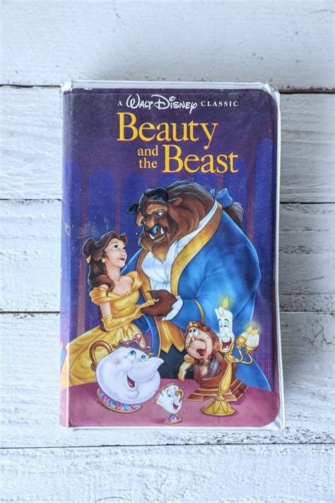 Beauty and the Beast Classic WD VHS - Etsy