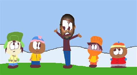 South Park With Kanye West by MilkittyChan on DeviantArt