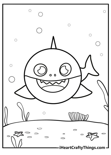 baby shark coloring pages    printables