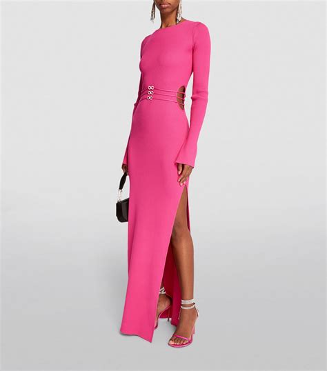 MACH MACH Cut Out Maxi Dress Harrods US