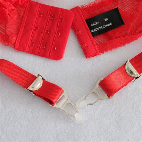 Luxallacki Sheer Floral Lace Straps Suspender Garter Belt Underwear Lingerie Ebay