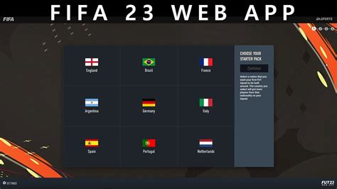 Fifa 23 Web App شرح فيفا 23 ويب اب Youtube