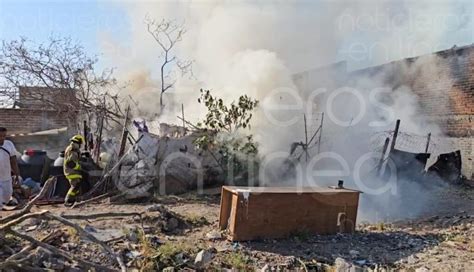 Incendio Consume Una Vivienda En La Colonia 10 De Mayo