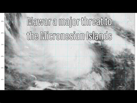 Tropical Storm Mawar A Potential Major Typhoon Threat For The