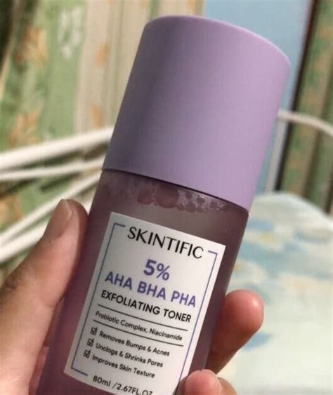 Cek Ingredients Skintific Exfolliating Toner