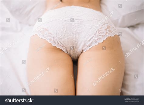 Sexy Female Buttocks White Lingerie On Stock Photo Shutterstock