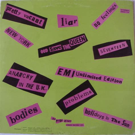 God Save The Sex Pistols Never Mind The Bollocks Greece First Pressing