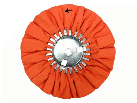 Renegade Airway Buffing Wheel For Aluminum Polishing 9 Orange