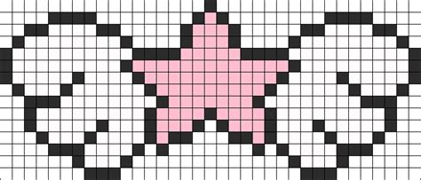 Winged Star Perler Bead Pattern Bead Sprites Simple Fuse Bead Patterns