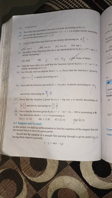 Marimmancs Prove That The Logarithmic Function Is Strictly Increa