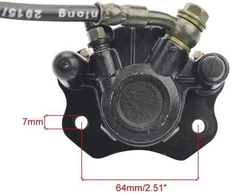 Goofit Rear Disc Brake Master Cylinder Hydraulic Caliper Assembly For Chinese 50cc 70cc 90cc