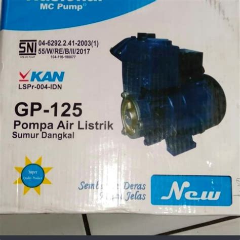 Jual MESIN POMPA AIR GP 125 POMPA AIR LISTRIK GP125 POMPA SUMUR