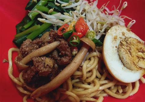 Resep Mie pangsit (bakmie) medan oleh Rusia Esterlina - Cookpad