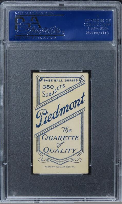 T Piedmont Fred Abbott Psa Vg Ex Ebay