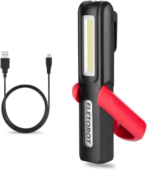 Lampe De Travail Eletorot Lampe Baladeuse Led Rechargeable Usb