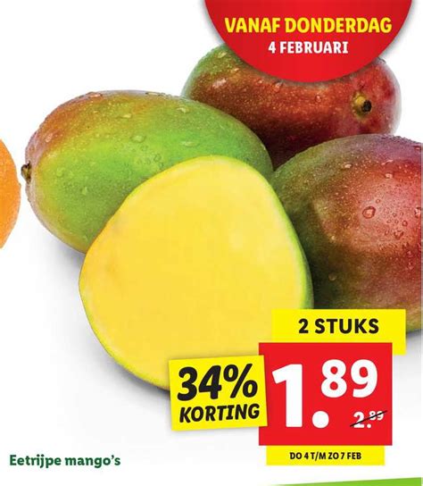 Eetrijpe Mango S Aanbieding Bij Lidl 1Folders Nl