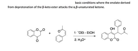 Solved Basic Conditions Where The Enolate Derived From Chegg