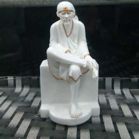 Polishing Sai Baba Marble Statue At Best Price In Jaipur Marble Art Villa