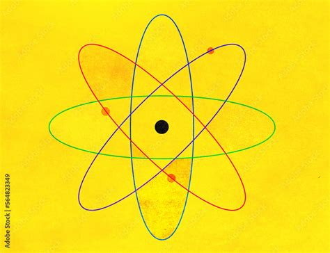 Molecular Atom Quantum Physics Stock Photo Adobe Stock