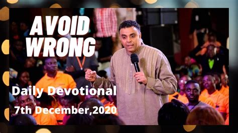 Avoid Wrong Dag Heward Mills Daily Devotional Daily Counsel YouTube