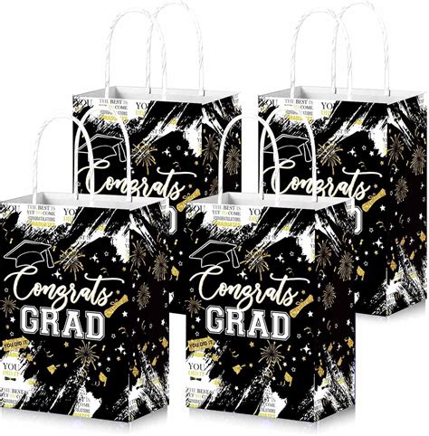 Amazon Fitumiw Bolsas De Regalo De Graduaci N Con Asas