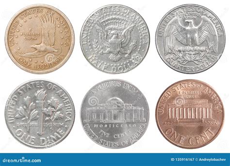 US coins collection stock image. Image of full, complete - 135916167