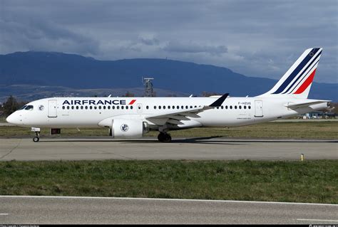 F HZUG Air France Airbus A220 300 BD 500 1A11 Photo By Panagiotis