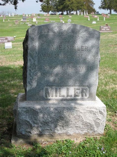 Mary Belle Cook Miller 1868 Onbekend Find A Grave Gedenkplek