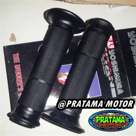 Jual PROMO Hanfat Handgrip Grip Karet Empuk YOSHIMURA Anti Lengket Anti