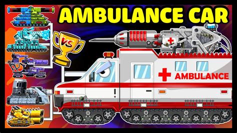 WHAT IF the Boss was Ambulance Car Monster Truck WOT Мультики про