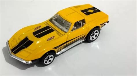 Hot Wheels Amarillo 69 Corvette Stingray Mattel Toy Car 427 MercadoLibre