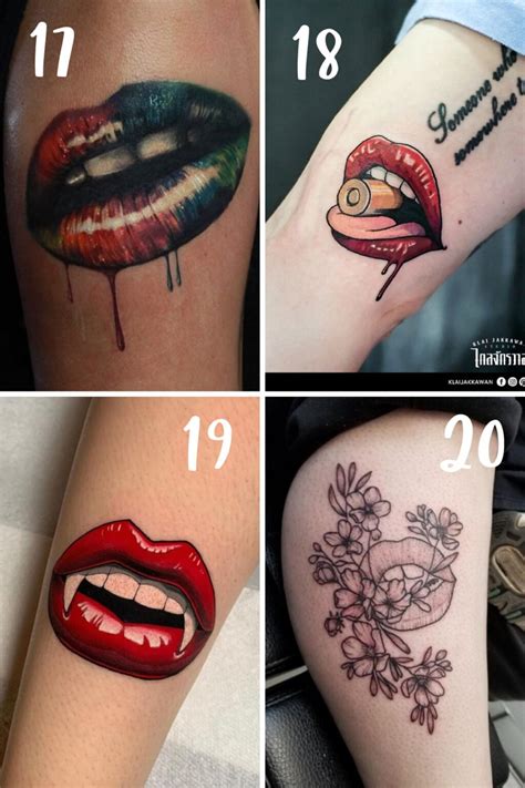 73 Flirty Lips Tattoo Designs Tattoo Glee