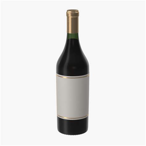 Bordeaux Bottle 3D Models download - Free3D