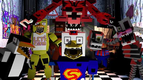 Minecraft Five Nights At Freddy S Mod Showcase Nights At Freddys