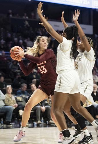 Kitley Amoore Lead No 13 Virginia Tech Past Wake Forest