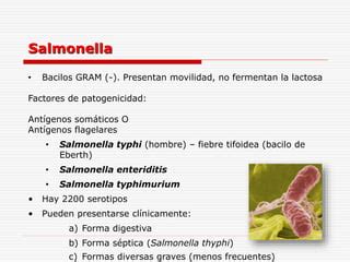 INFECTOLOGIA I Salmonelosis PPT