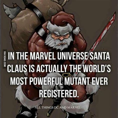 Santa Claus the all mighty mutant! - Gaming | Superhero facts, Marvel facts, Marvel