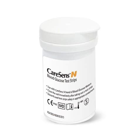 Caresens N Blood Glucose Test Strips Relikart