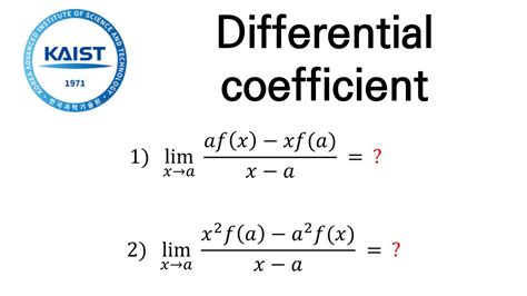 Special Lecture Differential Coefficient Youtube