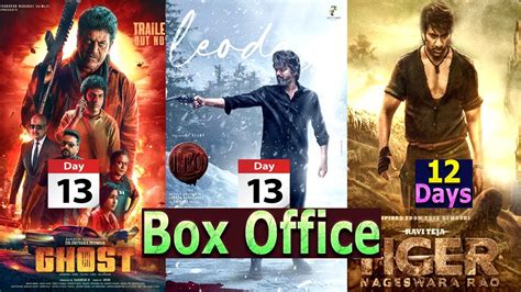 Leo Vs Ghost Days Tiger Nageswara Rao Days Total Worldwide Box