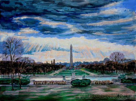 Картина Панорама Вашингтона. Размеры: 40x30, Год: 2015, Цена: 4500 ...