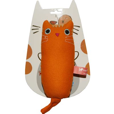 Fat Cat Toy (ORANGE) with Catnip Inside | PetDiscountPH