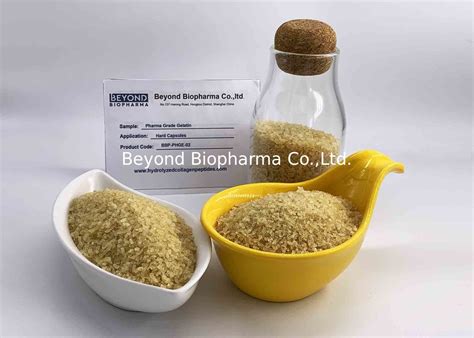 Pharma Grade Edible Gelatin Powder For Produce Soft Gel Gmp Certificate