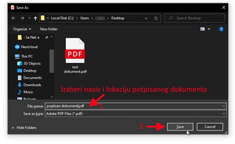 Uputstvo Kako Elektronski Potpisati Pdf Dokument Korak Po Korak Sn