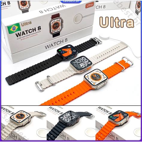 SmartWatch Ultra 2023 Serie 8 Relogio inteligente IWO Lançamento 2