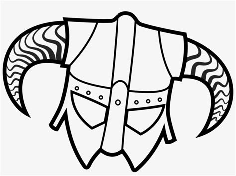 Skyrim Logo Drawing At Getdrawings Skyrim Iron Helmet Drawing