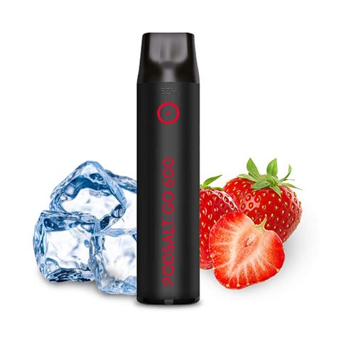 Buy Pod Salt Go Disposable Strawberry Ice Mg Vapstore