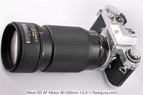 Обзор Nikon Ed Af Nikkor 80 200mm 1 2 8 Mki Радожива